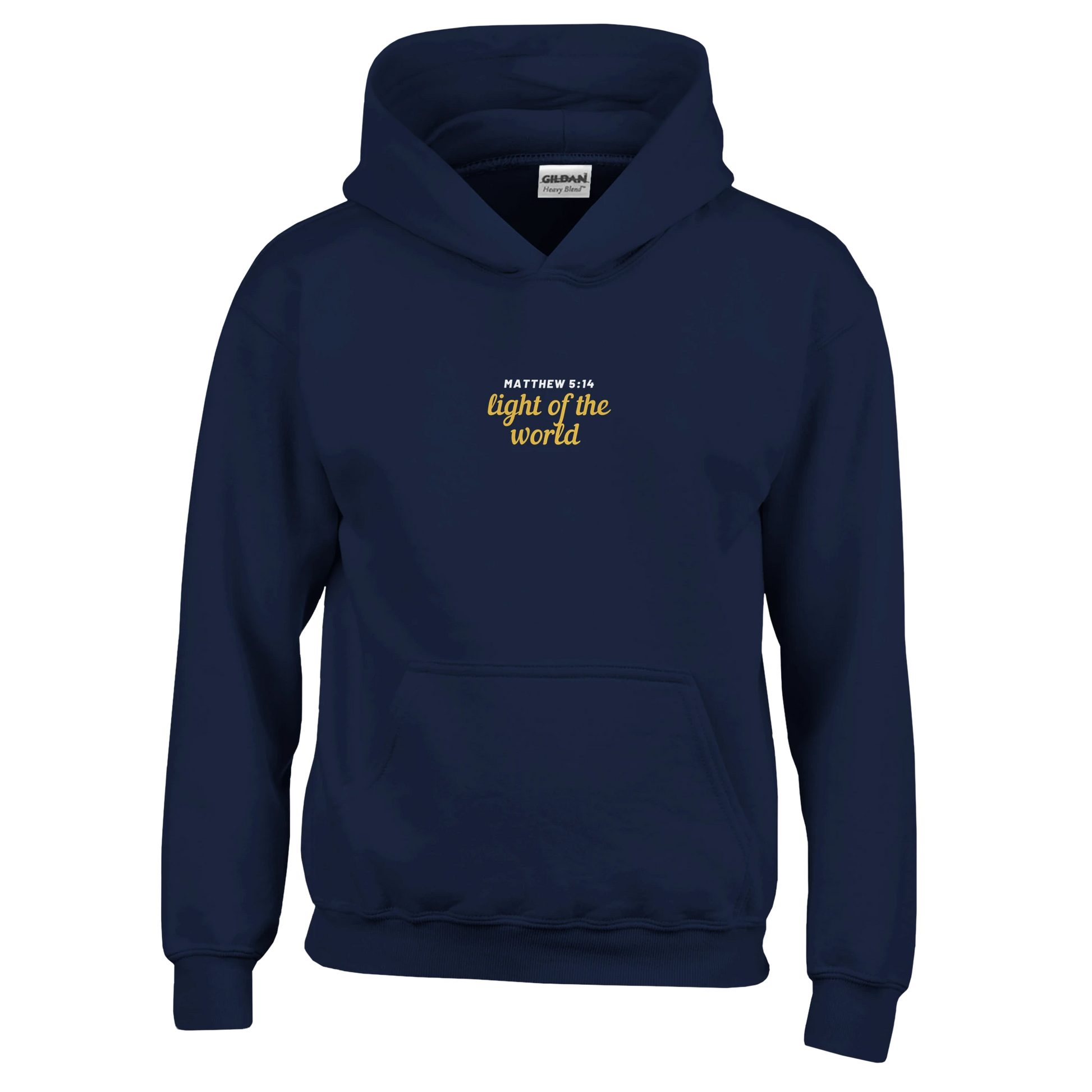 Matthew 5:14 Light of the World Classic Pullover Hoodie - MountZionGifts